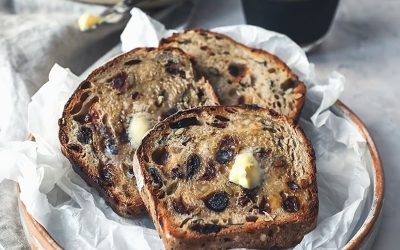 Fruit Loaf with Butter